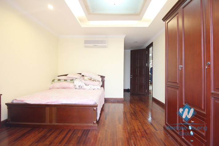 Apartment for rent  with lakeview in Ciputra,Tay Ho, Hanoi